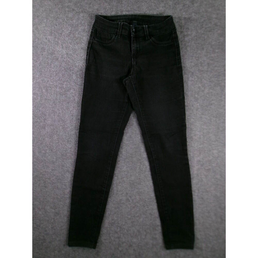 Blue Spice Jeans Women 1 Black Mid Rise Skinny Dark Wash Capsule Causal